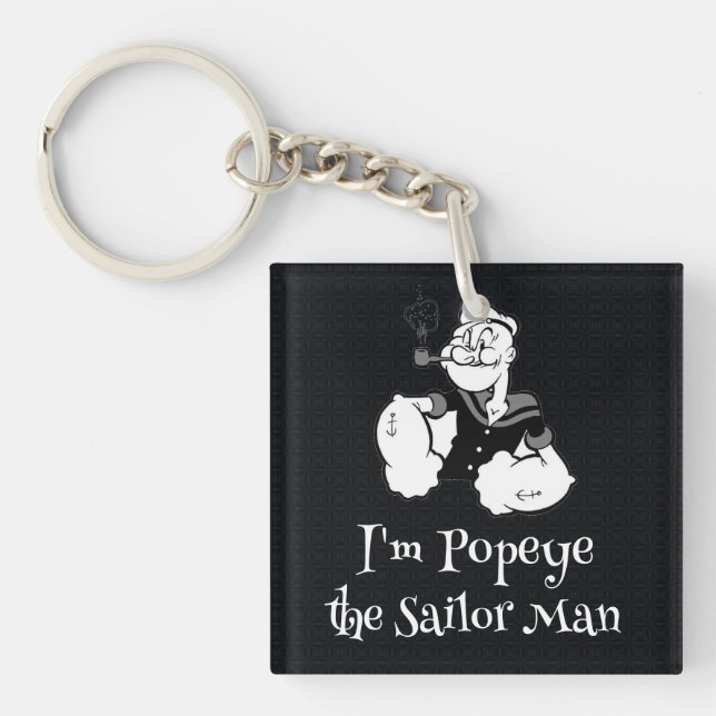 Popeye Keychain (Front)