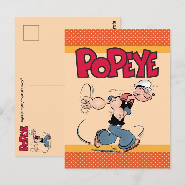 Popeye Postcard (Front/Back)