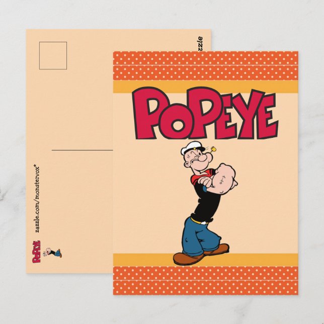 Popeye Postcard (Front/Back)