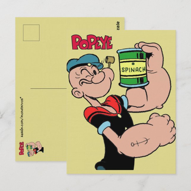 Popeye Postcard (Front/Back)