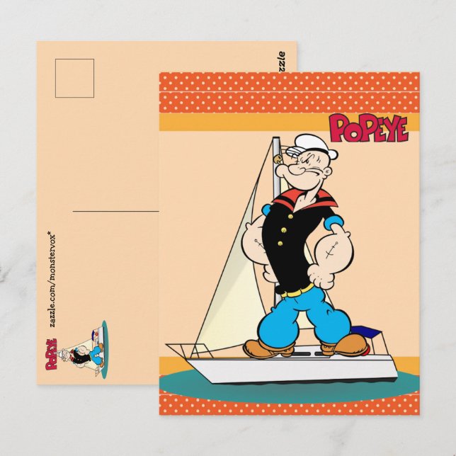Popeye Postcard (Front/Back)