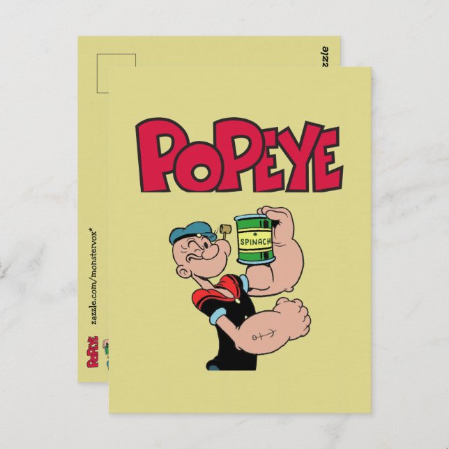 Popeye Postcard (Front/Back)