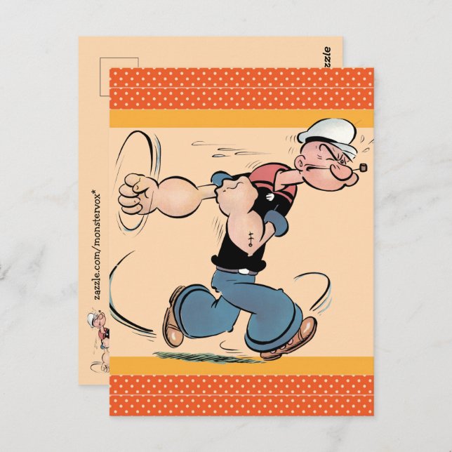 Popeye Postcard (Front/Back)