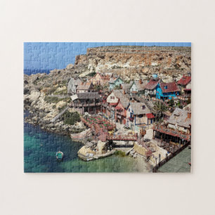 Popeye Village Malta Jigsaw Puzzle