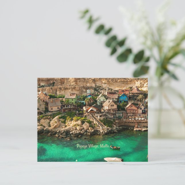 Popeye Village, Malta Postcard (Standing Front)
