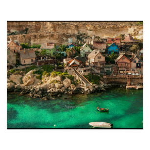 Popeye Village, Malta, Poster