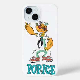 Popeye Vintage 1990's Parody iPhone 15 Case