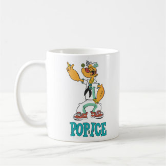 Popeye Vintage 1990's Parody Coffee Mug