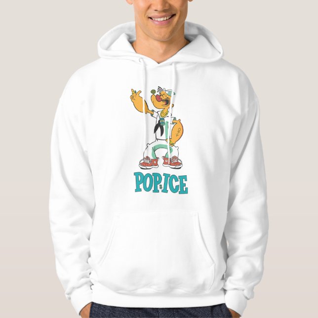 Popeye Vintage 1990's Parody Hoodie (Front)