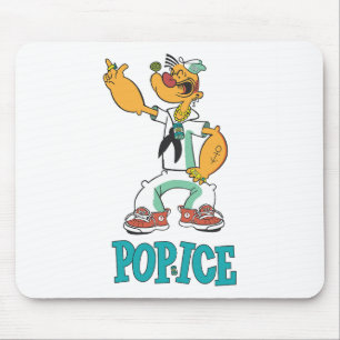 Popeye Vintage 1990's Parody Mouse Mat