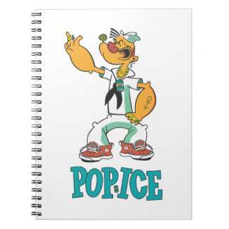 Popeye Vintage 1990's Parody Notebook