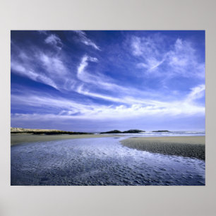 POPHAM BEACH STATE PARK, MAINE. USA. Cirrus Poster