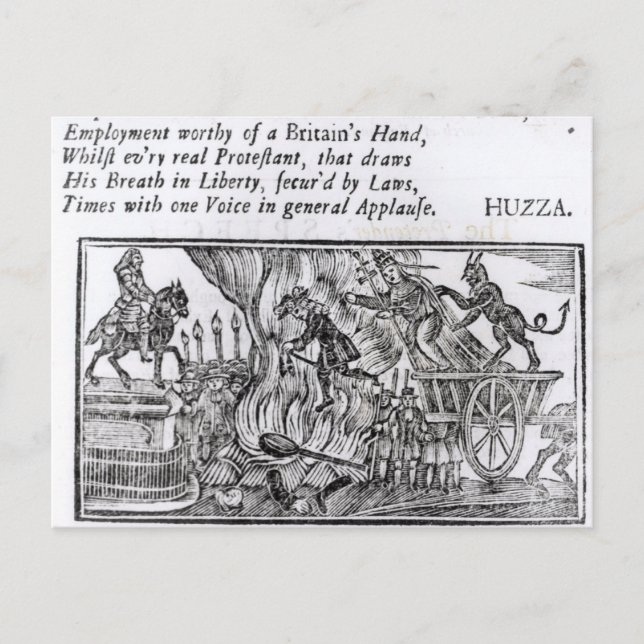 Popish Plots Postcard (Front)