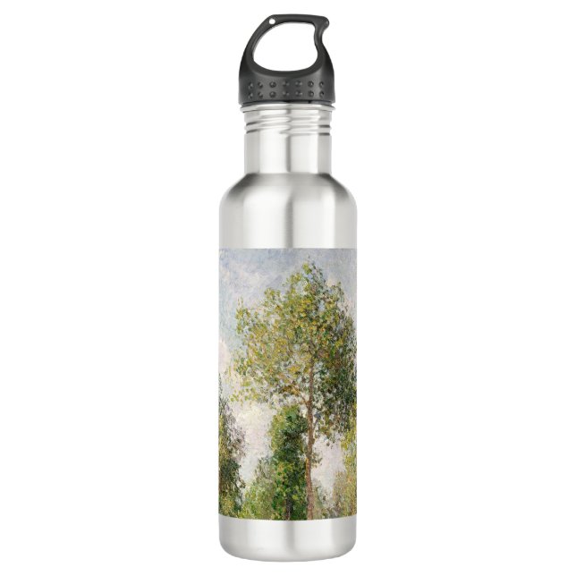 Poplars, Éragny  Camille Pissarro   710 Ml Water Bottle (Front)