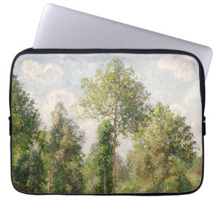 Poplars, Éragny  Camille Pissarro  Laptop Sleeve