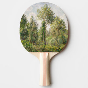 Poplars, Éragny Camille Pissarro Ping Pong Paddle