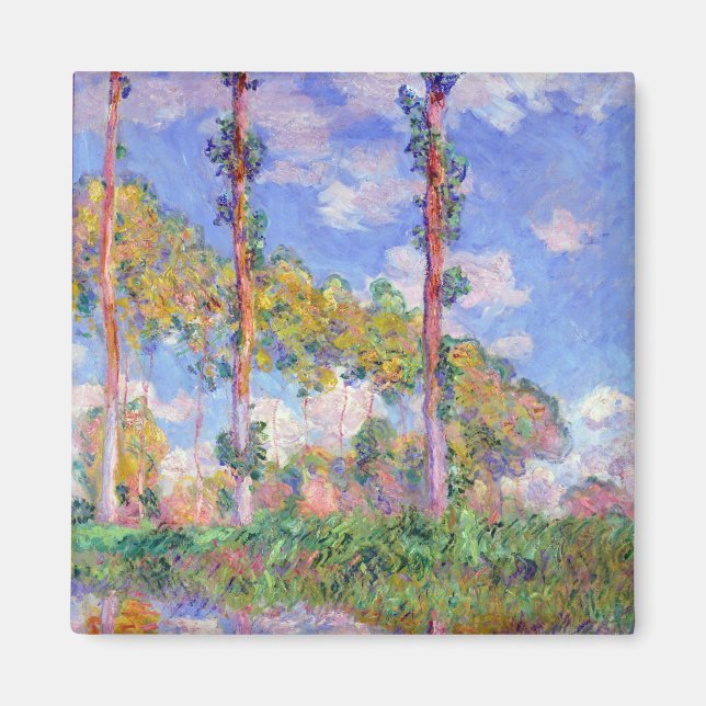 Poplars in the Sun, Monet Magnet (Front)