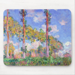 Poplars in the Sun, Monet Mouse Mat
