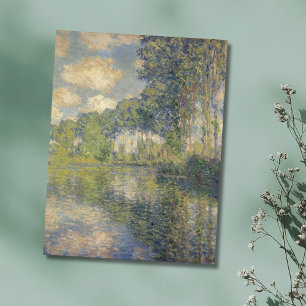 Poplars on the Epte - Monet Postcard