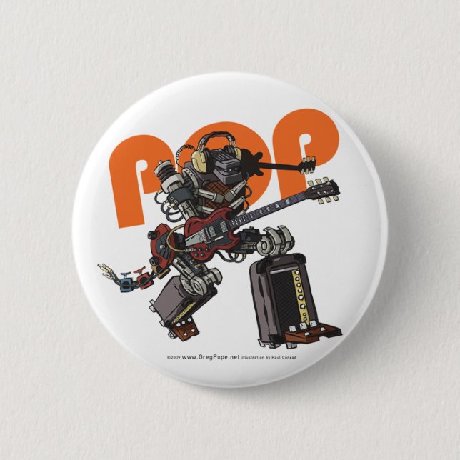 POPMONSTER BUTTON (Front)