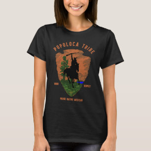 Popoloca Tribe Native Mexican Indian Proud Retro A T-Shirt