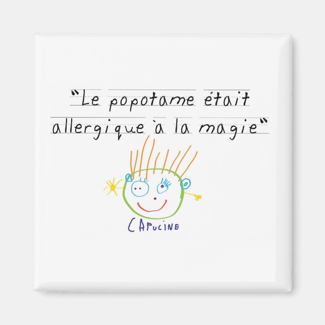 Popotame Magnet (Front)