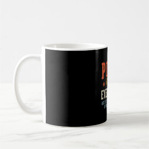 Poppa knows everything father's day retro vintage coffee mug