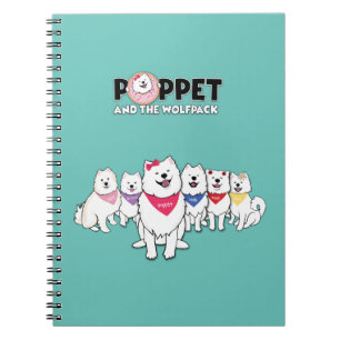 Poppet and the gang notebook
