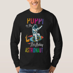 Poppi Of The Birthday Astronaut Space Bday Party C T-Shirt
