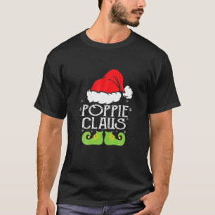 Poppie Santa Clause Family Members Matching Pajama T-Shirt