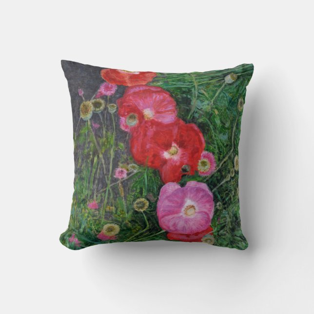 Poppies 2009 cushion (Front)