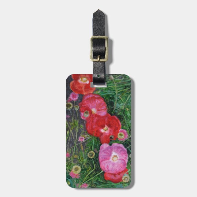 Poppies 2009 luggage tag (Front Vertical)