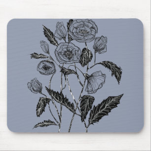 Poppies 2 mouse mat