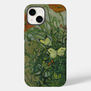 Poppies and Butterflies by Vincent Van Gogh Case-Mate iPhone 14 Case