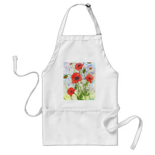 'Poppies' Apron