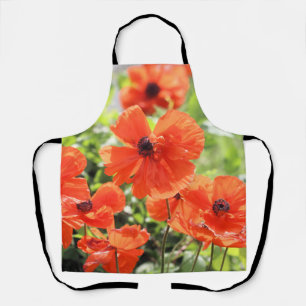 Poppies Apron