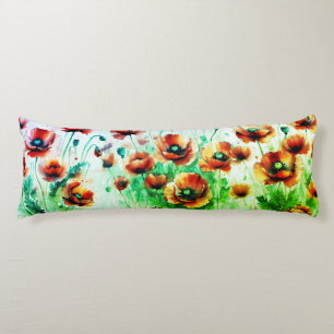 Poppies Body Cushion
