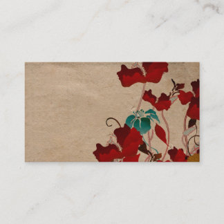 Poppies Business Card