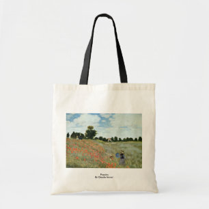 Poppies By Claude Monet Tote Bag