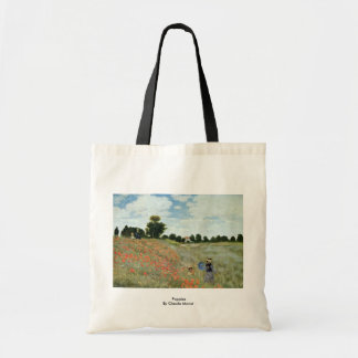 Poppies By Claude Monet Tote Bag