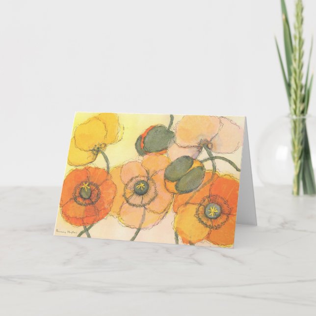 Poppies Card (Front)