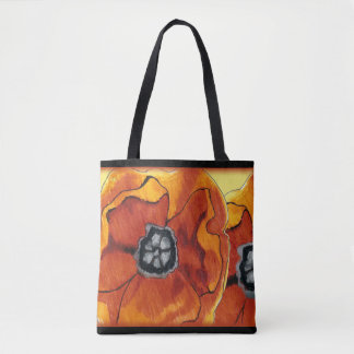 Poppies Galore Tote Bag