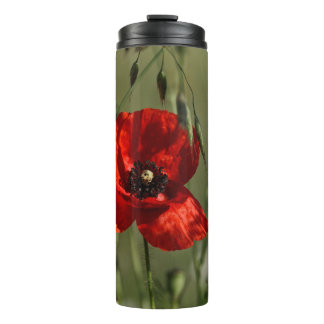 Poppies guard thermal tumbler