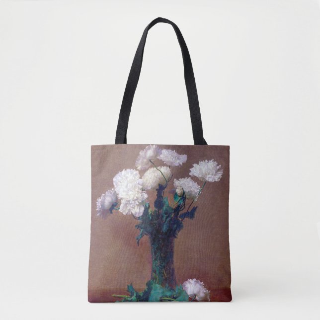 Poppies, Henri Fantin-Latour Tote Bag (Front)
