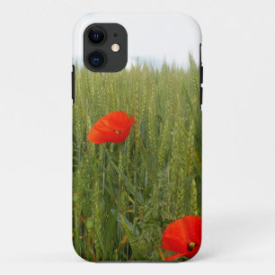 Poppies in a Wheat Field iPhone SE+5/5S Case