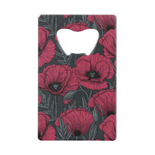 Poppies in Viva Magenta