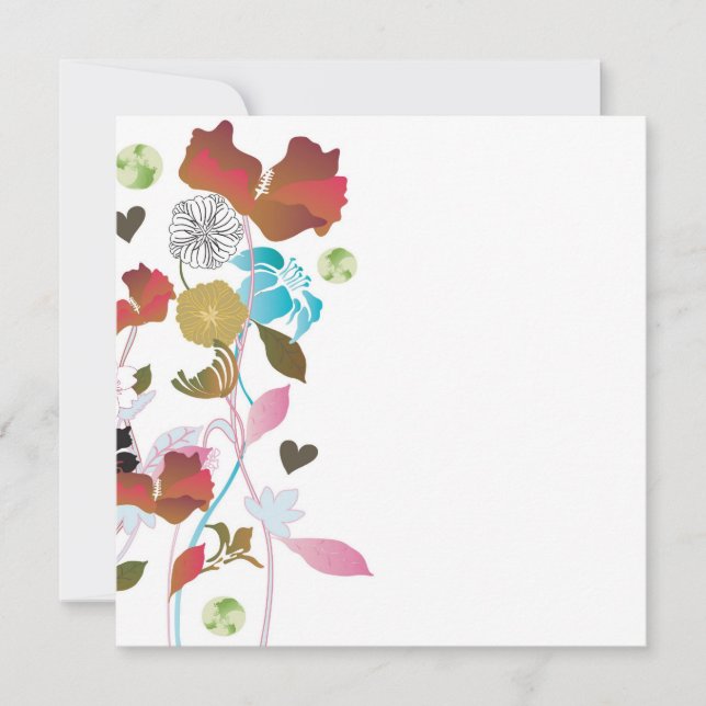 Poppies Invitation (Front)