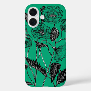 Poppies iPhone Case - Choose Colour