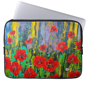 Poppies Lap Top Bag