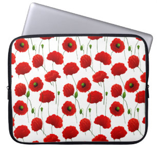Poppies Laptop Sleeve